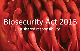New biosecurity act for NSW